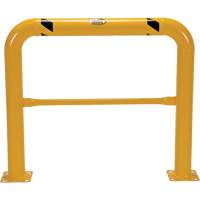 High Profile Machinery Guards, 4' W x 3.5' H, Yellow Smart Ofis
