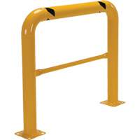 High Profile Machinery Guards, 4' W x 3.5' H, Yellow Smart Ofis