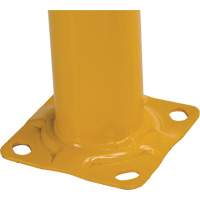 High Profile Machinery Guards, 4' W x 3.5' H, Yellow Smart Ofis
