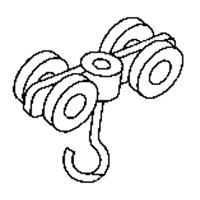 Curtain Partition Track Double Steel Roller Smart Ofis