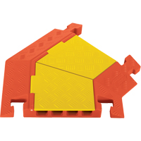 Linebacker&reg; 5-Channel Heavy Duty Cable Protector - Right Turn Smart Ofis