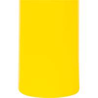 Capuchon en poly&eacute;thyl&egrave;ne pour borne de protection, 4-1/2" dia. x 52" l, Rouge/Jaune Smart Ofis