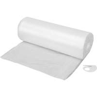Toile de protection, 400' lo x 9' la, Plastique Smart Ofis