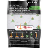 Cales d'espacement universelles Miracle Sealants Levolution Smart Ofis