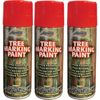 Peinture fluorescente pour marquer les arbres Aervoe 690, Rouge fluorescent, 16 oz Smart Ofis
