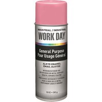 Industrial Work Day Paint, Pink, Gloss, 10 oz., Aerosol Can Smart Ofis