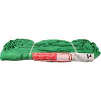Polyester Round Sling, Green, 12' L, 6000 lbs. Vertical Load Smart Ofis