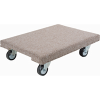 Wood Dollies - Medium-Duty, Polyolefin Wheels, 900 lbs. Capacity, 18" W x 24" D x 7" H Smart Ofis