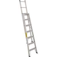 2700 Series Industrial Duty Multi-Way Ladders, 7', Aluminum, 250 lbs. Cap., ANSI 1, CSA 1 Smart Ofis