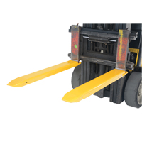 Fork Extensions, 48" L x 7-3/8" W, For Fork Width of 5" Smart Ofis