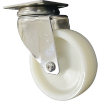 Caster, Swivel, 4" (101.6 mm), Nylon, 200 lbs. (91 kg.) Smart Ofis