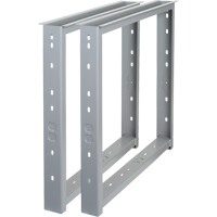 Workbench - Legs, Steel, 22" D x 32" H, Pair Smart Ofis