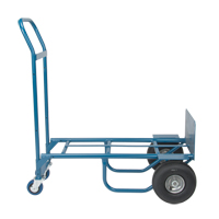 Convertible Deluxe Hand Truck, Steel, 800 lbs. Capacity Smart Ofis