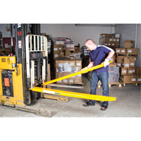 Fork Extensions, 72" L x 5" W, For Fork Width of 4" Smart Ofis