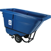 Tilt Truck, Polyethylene, 1/2 cu. yd., 850 lbs. Load Capacity Smart Ofis