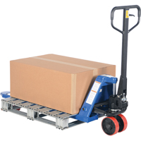 Quick Lift Pallet Truck, Steel, 48" L x 20" W, 5500 lbs. Capacity Smart Ofis
