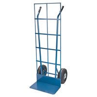Load Retention Hand Truck, Dual Handle, Steel, 53" Height, 600 lbs. Capacity Smart Ofis