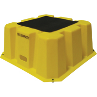 Nestable Industrial Step Stools, 25" x 25" x 10-1/2" High Smart Ofis