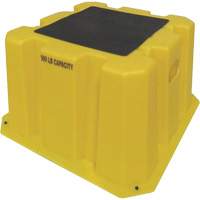 Nestable Industrial Step Stools, 25" x 25" x 14-3/4" High Smart Ofis