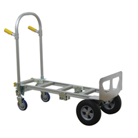 SPTN-JR-T18-SR Spartan Jr. Convertible Hand Truck, Aluminum, 1000 lbs. Capacity Smart Ofis