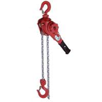 VQ Series Super Light Lever Hoist, 10' Lift, 2300 lbs. (1.6 tons) Capacity, Zinc Chain Smart Ofis