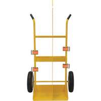 Welding Cylinder Torch Cart, Foam-Filled Wheels, 23-13/16" W x 22-13/16" L Base, 500 lbs. Smart Ofis