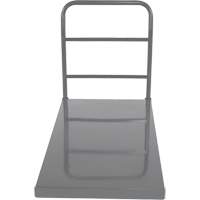 Platform Truck, 48" L x 24" W, 2000 lbs. Capacity, Rubber Casters Smart Ofis