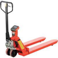 Eco Weigh-Scale Pallet Truck with Thermal Printer, 45" L x 22.5" W, 4400 lbs. Cap. Smart Ofis