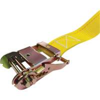 Ratchet Strap, E-Track System, 2" W x 12' L, 1333 lbs. (605 kg) Working Load Limit Smart Ofis