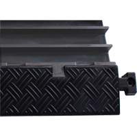 Powerhouse Medium-Duty Straight Cable Protector, 5 Channels, 36" L x 19.63" W x 2.25" H Smart Ofis