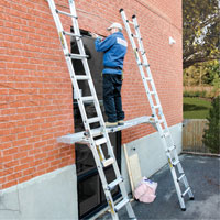 Planche de travail t&eacute;lescopique, 204" la x 12" pr, Capacit&eacute; de 250 lb, D&eacute;mont&eacute; Smart Ofis