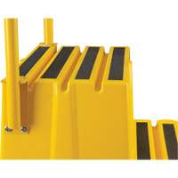 Industrial Step Stool, 4 Steps, 44" x 22-1/4" x 65-1/8" High Smart Ofis