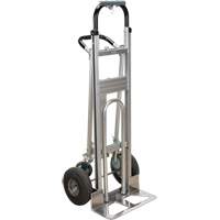 3-in-1 Convertible Hand Truck, Aluminum, 600 lbs. Capacity Smart Ofis