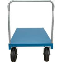 Heavy-Duty Platform Truck, 48" L x 24" W, 1200 lbs. Capacity, Flat Free Casters Smart Ofis
