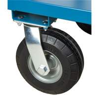 Outdoor Shelf Cart, 3 Tiers, 18" W x 39" H x 33" D, 1200 lbs. Capacity Smart Ofis