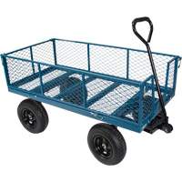 Wagon with Drop Sides, 24" W x 48" L, 800 lbs. Capacity Smart Ofis