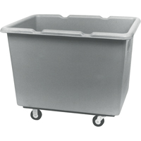 Starcart Box Truck, Polyethylene, 39" L x 27" W x 31" H, 12 cu. ft. Volume, 800 lbs. Capacity Smart Ofis