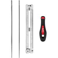 Ensemble pour affûtage de chaîne de scie de 5/32” de 4 morceaux Smart Ofis