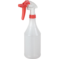 Round Spray Bottle with Trigger Sprayer, 24 oz. Smart Ofis