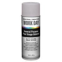 Industrial Work Day Paint, Grey, Very Flat, 10 oz., Aerosol Can Smart Ofis
