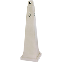 Groundskeeper Cigarette Waste Collectors, Free-Standing, Plastic, 1 US gal. Capacity, 39-3/4" Height Smart Ofis