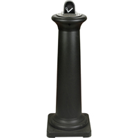 Groundskeeper Tuscan Cigarette Waste Collector, Free-Standing, Metal, 1 US gal. Capacity, 38-1/2" Height Smart Ofis