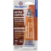 Ultra Copper&reg; Gasket Maker, 80 ml, Tube, Copper Smart Ofis