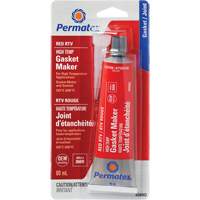 Hi-Temp Red RTV Gasket Maker, Tube, Red Smart Ofis