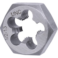SAE Hex Die, 1" Dia., 1/2"-13NC Thread, Alloy Steel Smart Ofis
