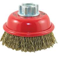 MAXI-CRIMPED Premium Crimped Wire Cup Brush Smart Ofis