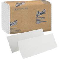 Scott&reg; Essential Multi-Fold Paper Towels, 1 Ply, 9-2/5" L x 9-1/5" W, 250 /Pack Smart Ofis