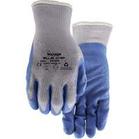 Stealth Blue Chip Coated Gloves, Large, Rubber Latex Coating, 10 Gauge, Polyester Shell Smart Ofis