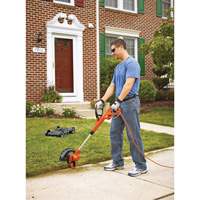 3-in-1 Compact Mower, Push Walk-Behind, Electric, 12" Cutting Width Smart Ofis