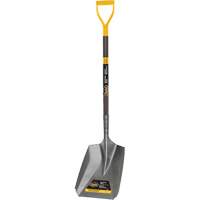 Serrated Snow Shovel, Tempered Steel Blade, 11-7/10" Wide, D-Grip Handle Smart Ofis